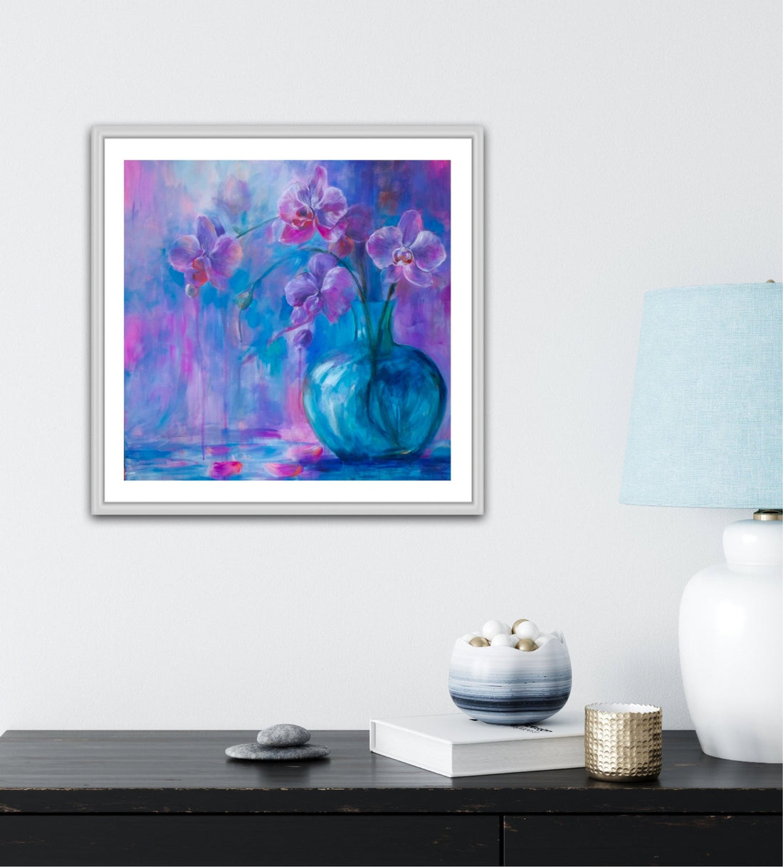 Purple Tranquility (Fine Art Print) - Shazzy Campbell Art