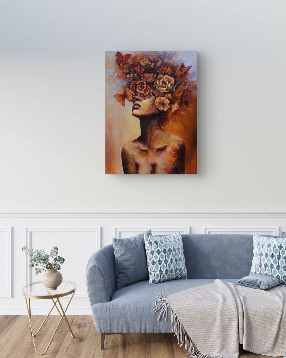 She Bloomed Anyway - Shazzy Campbell Art