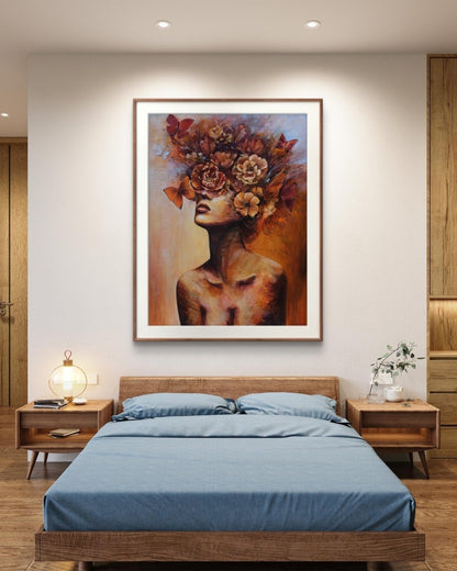 She Bloomed Anyway (Fine Art Print) - Shazzy Campbell Art