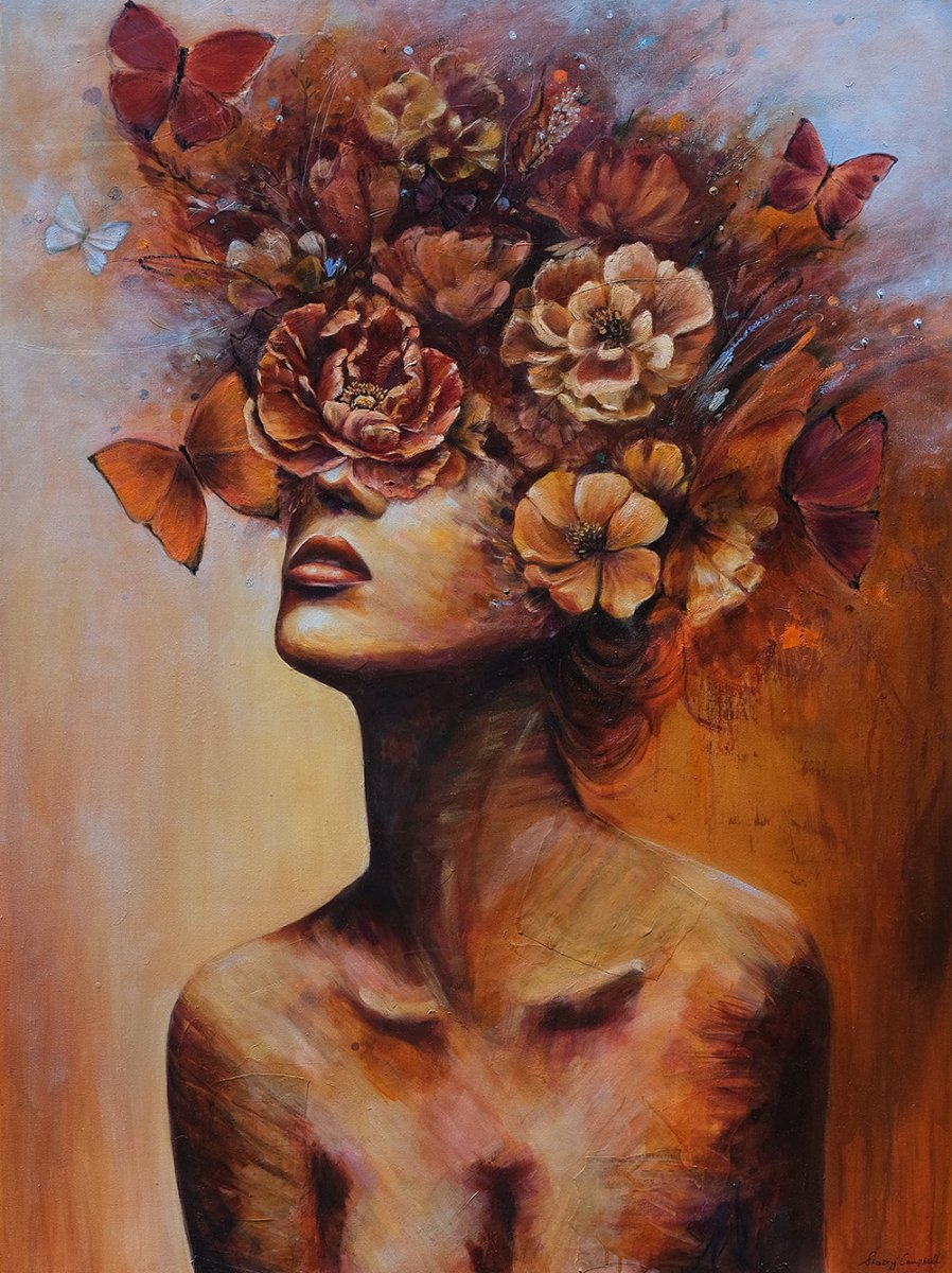 She Bloomed Anyway (Fine Art Print) - Shazzy Campbell Art