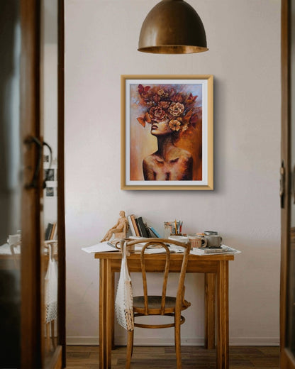 She Bloomed Anyway (Fine Art Print) - Shazzy Campbell Art