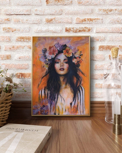 She Was Born to Rise (Canvas Print) - Shazzy Campbell Art