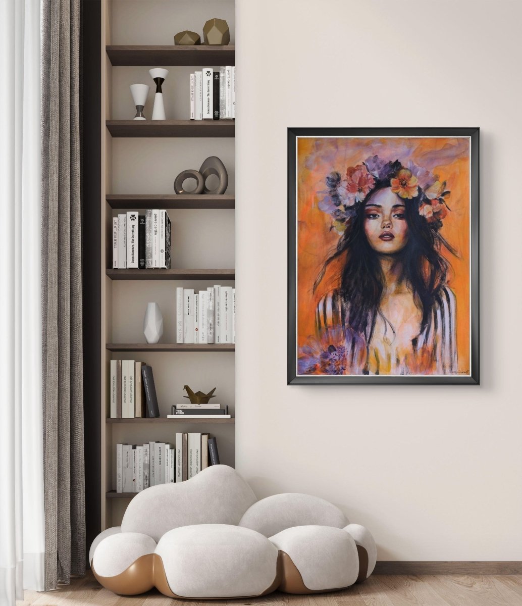 She Was Born to Rise (Fine Art Print) - Shazzy Campbell Art