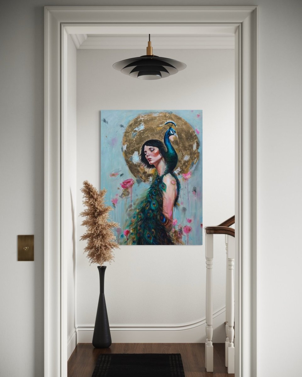 The Feathers Were Always Hers - Shazzy Campbell Art