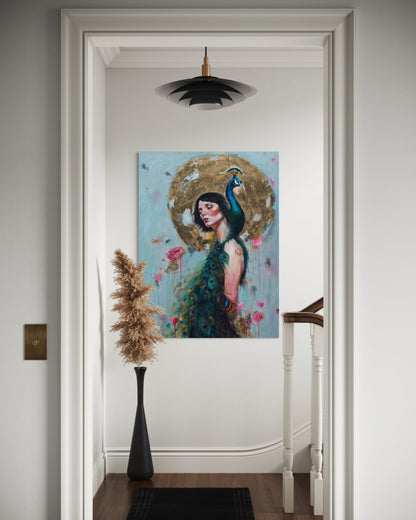 The Feathers Were Always Hers - Shazzy Campbell Art