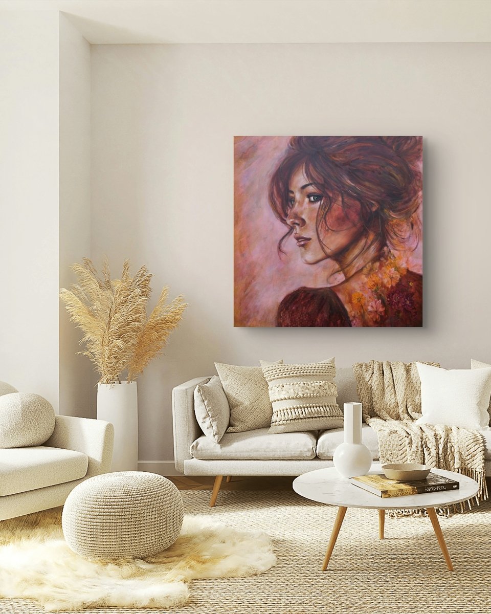 The Girl with the Green Eyes - Shazzy Campbell Art