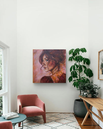 The Girl with the Green Eyes - Shazzy Campbell Art