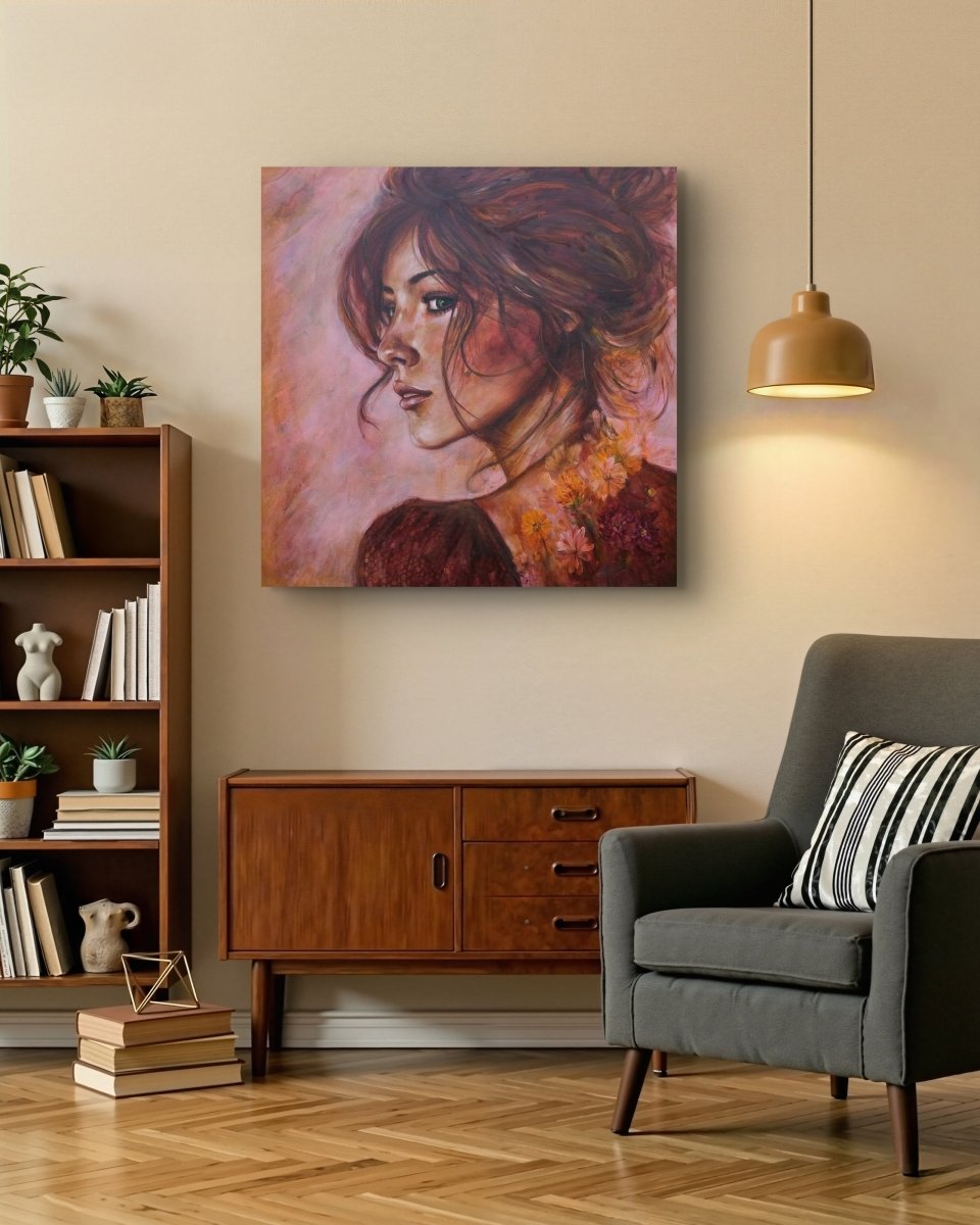 The Girl with the Green Eyes - Shazzy Campbell Art