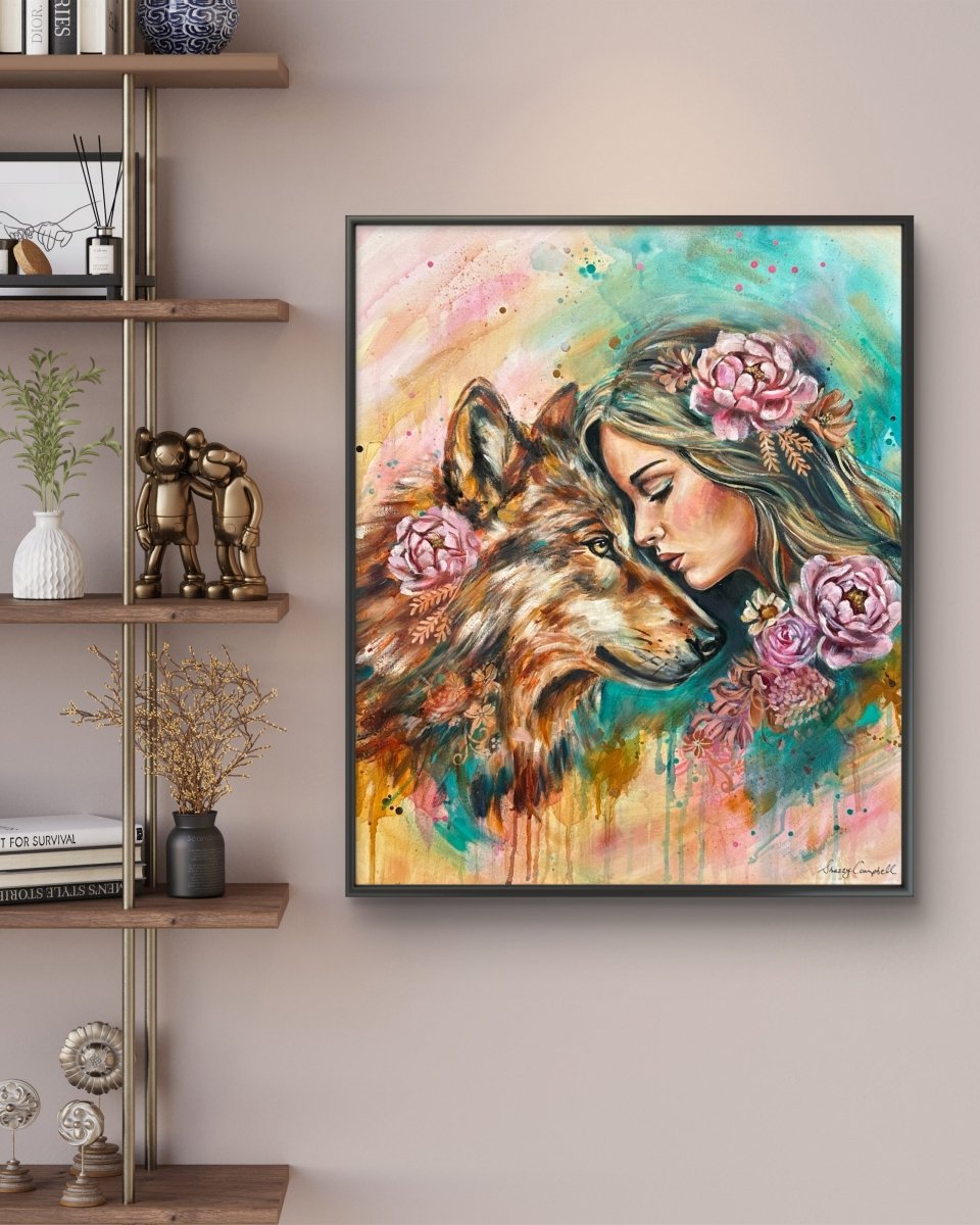 Untamed (Canvas Print) - Shazzy Campbell Art