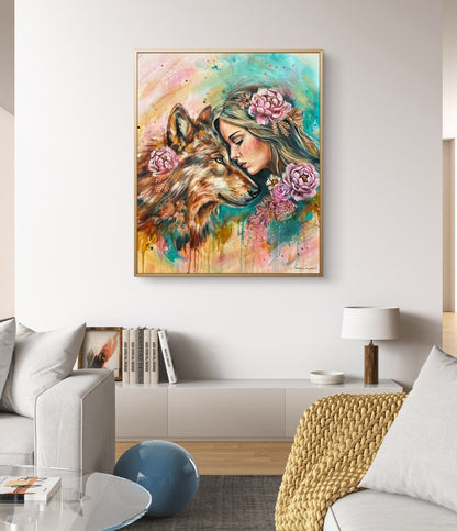 Untamed (Canvas Print) - Shazzy Campbell Art