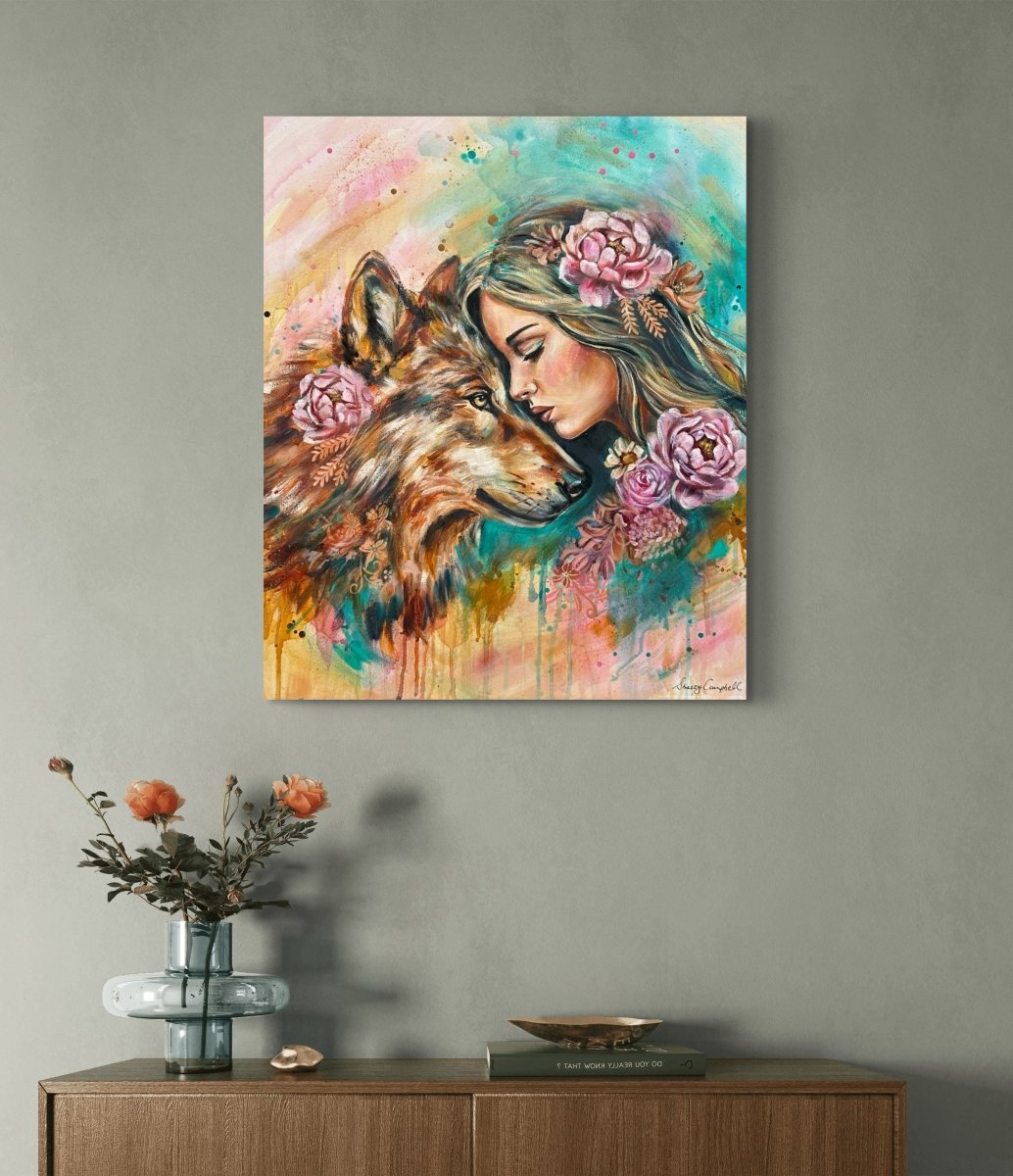 Untamed (Canvas Print) - Shazzy Campbell Art