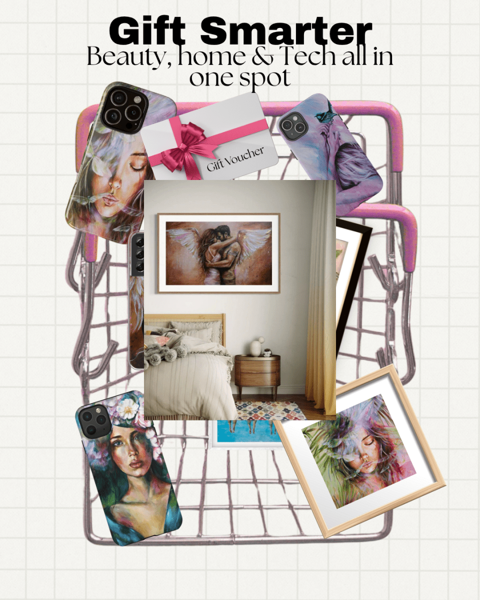 Who Is the Angel (Fine Art Print) - Shazzy Campbell Art